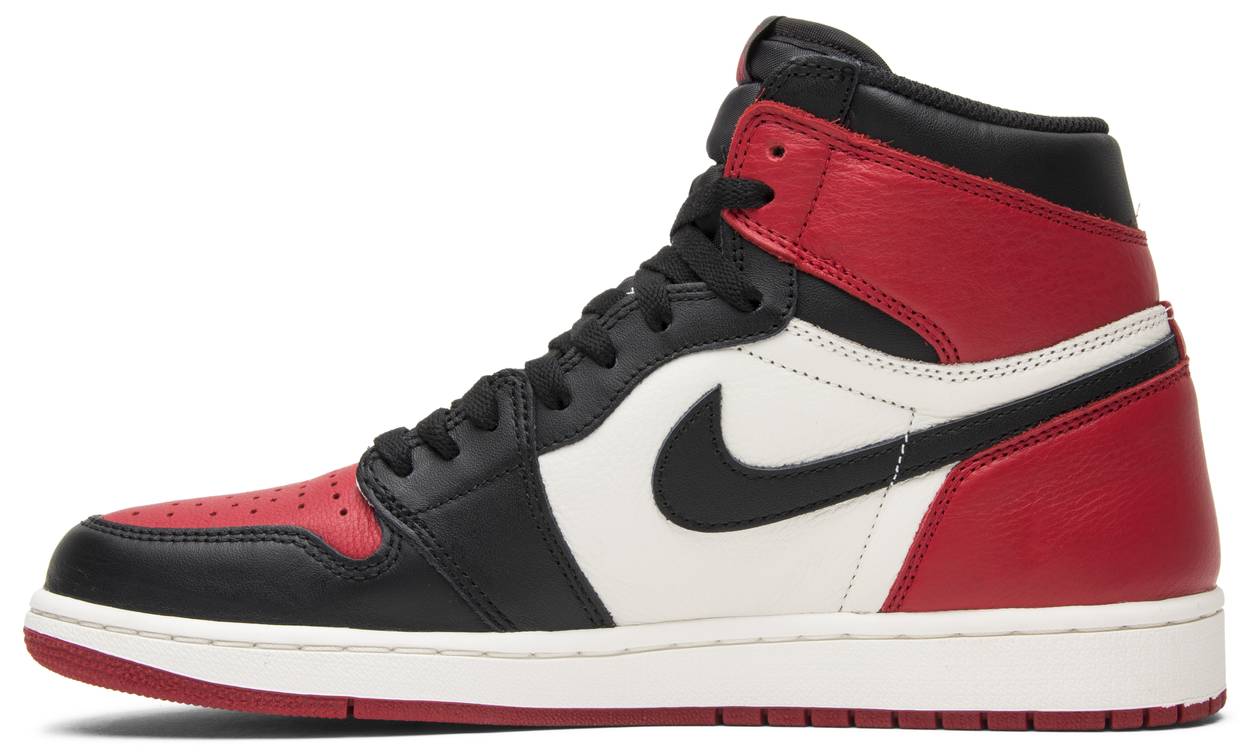 Jordan 1 Retro Bred Royal Toe