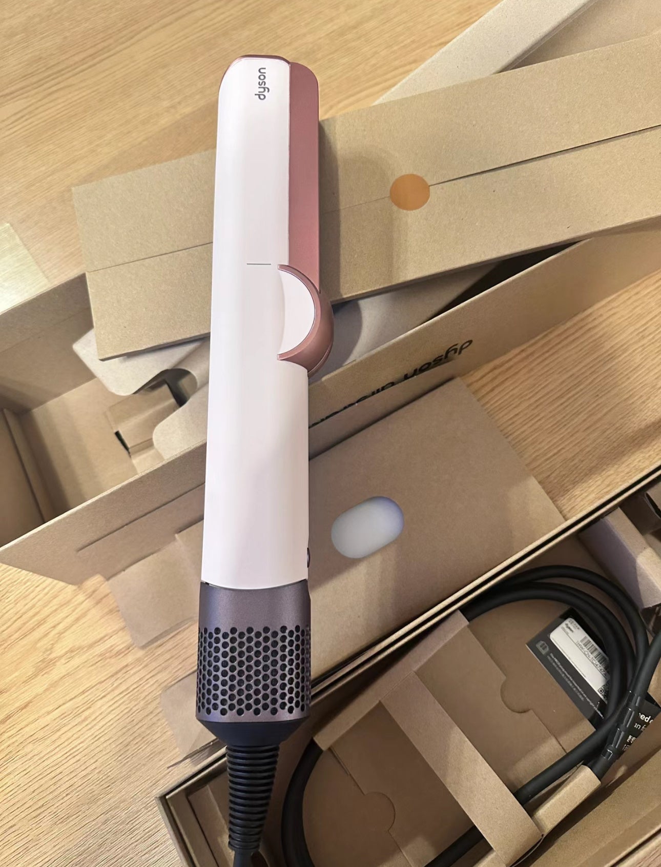 Dyson Airstrait secado + alisado Kansan Pink NEW 220 volteos