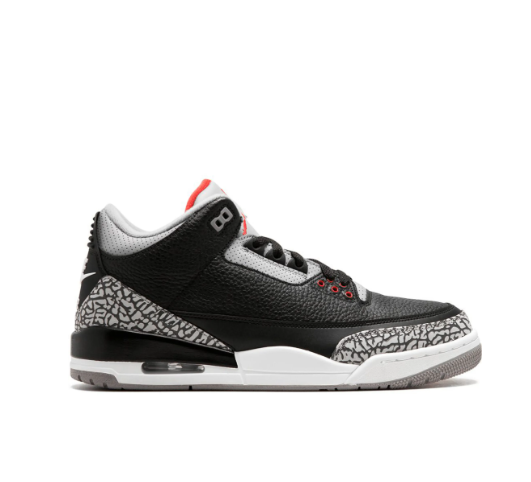 Air Jordan Retro 3 Black Cement
