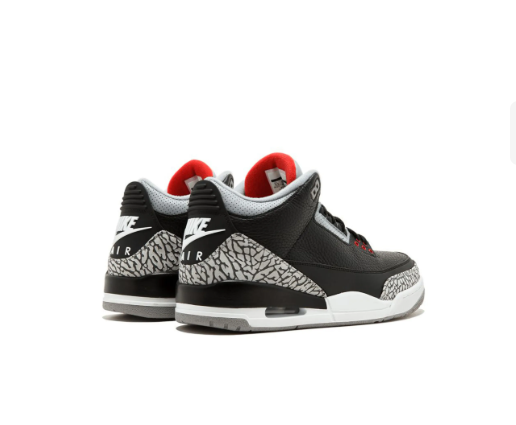 Air Jordan Retro 3 Black Cement