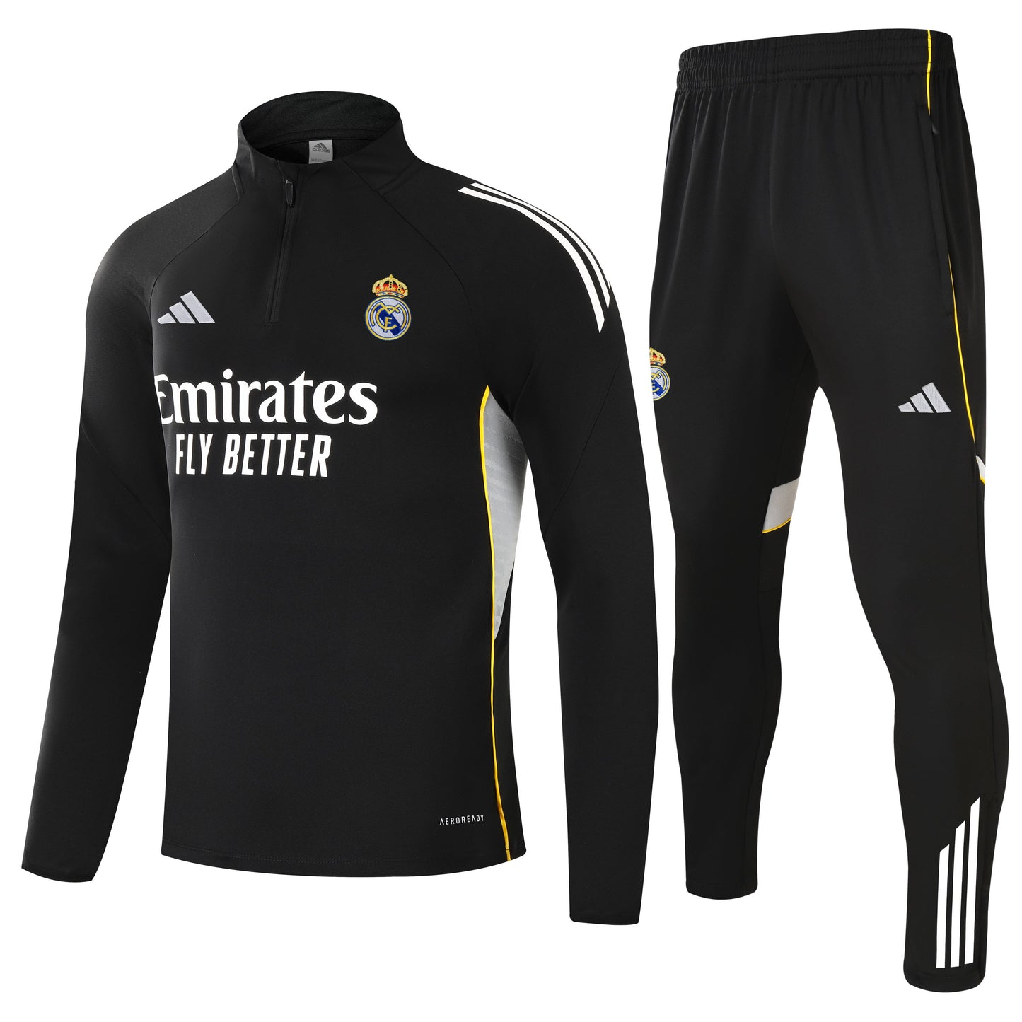 Conjunto Negro de entrenamiento 25-26 Real Madrid
