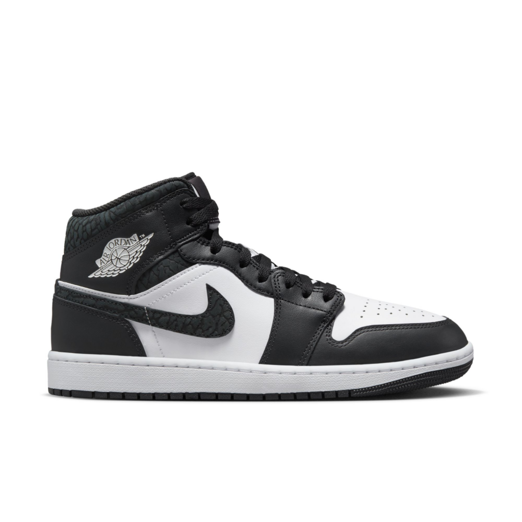 Air Jordan Retro 1 Black and White SNAKE