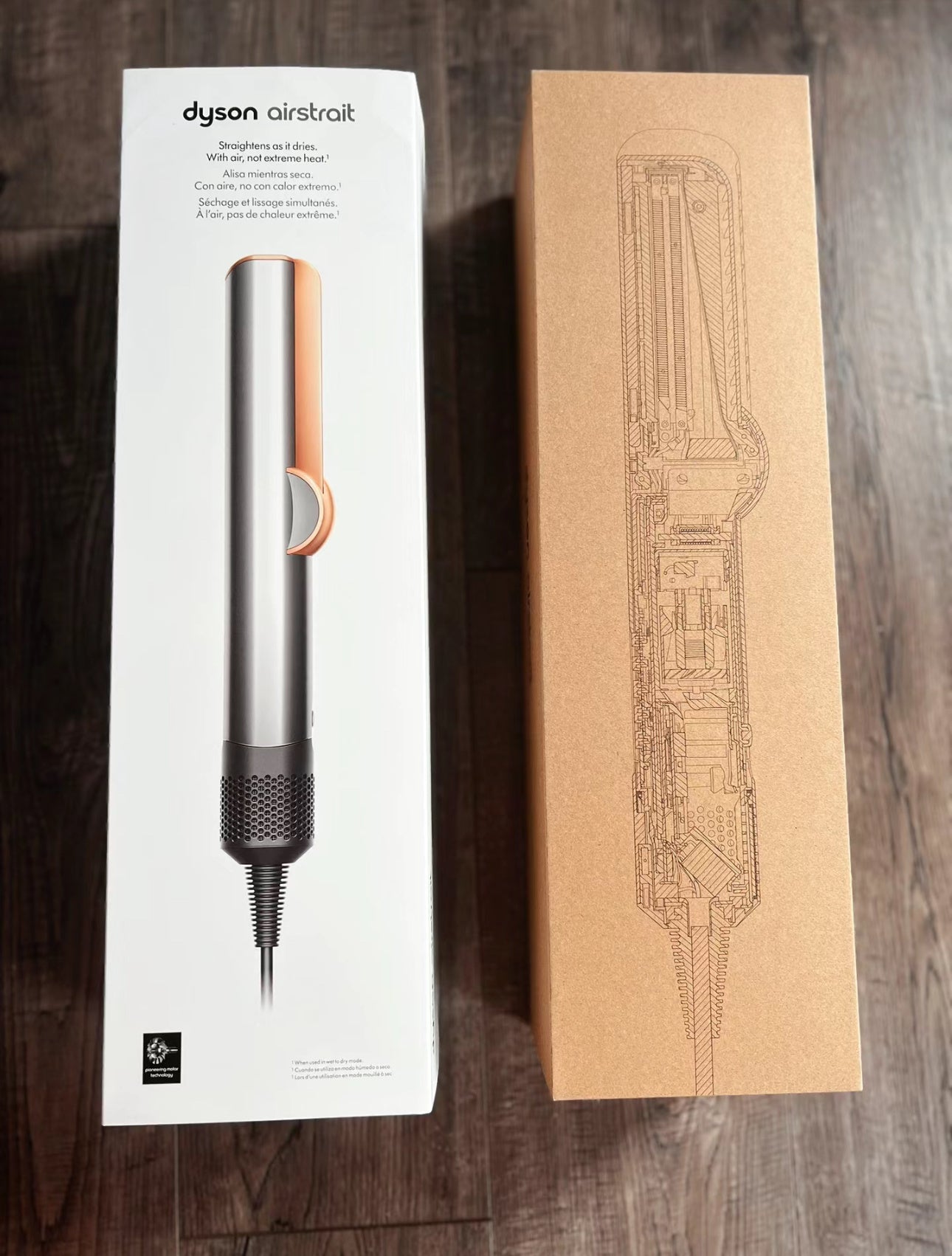 Dyson Airstrait GRAY 220 volteos