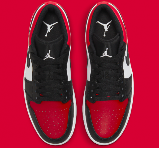 Air Jordan 1 Low Bred Toe
