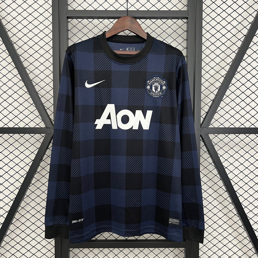 Camiseta Manga Larga Visita Manchester United 13-14