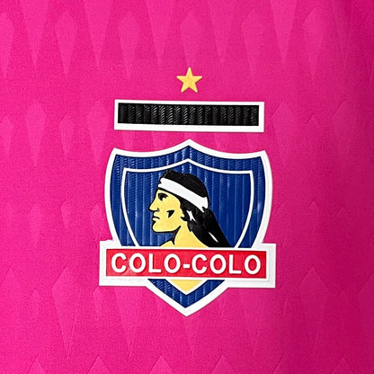 Camiseta Portero Colo Colo Rosa 24-25