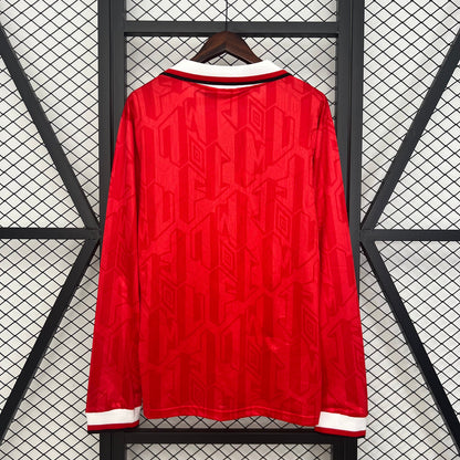 Camiseta Manga Larga Local Manchester United 92-94