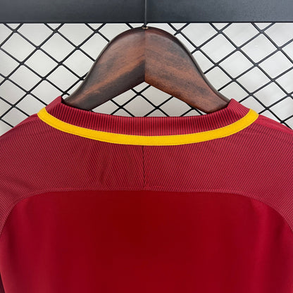 Camiseta Manga Larga Local Roma 17-18