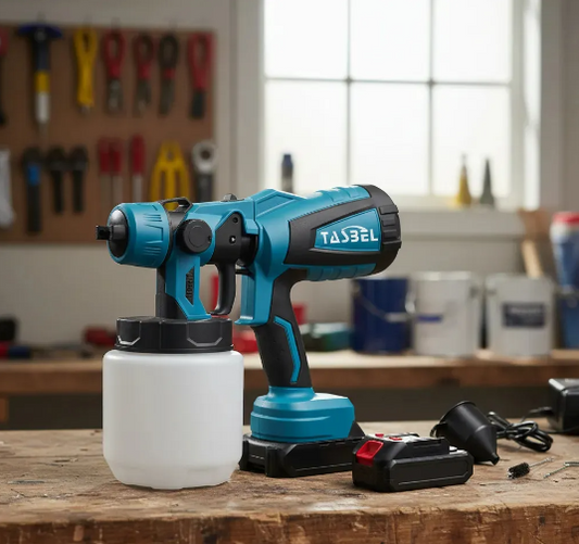 Pulverizador Pintura Inalámbrico 800ml 18v 550w  + 2 Baterías + Cargador