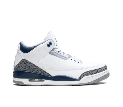 Air Jordan Retro 3 Midnight Navy