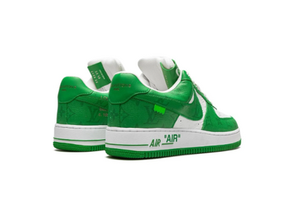 LV x Nike Air Force 1 x Virgil Abloh Green White