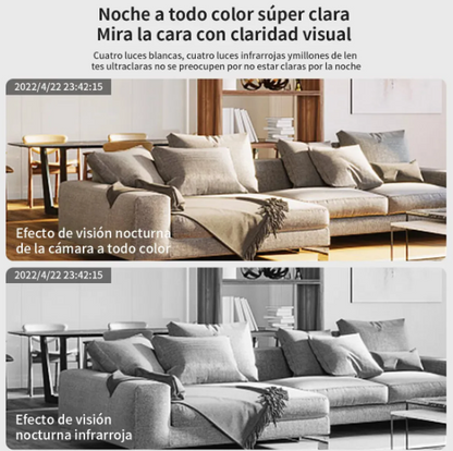 2 Camaras Ip Smart Wifi Infrarrojo Externo Y Interno Hd