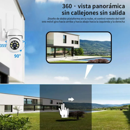 2 Camaras Ip Smart Wifi Infrarrojo Externo Y Interno Hd