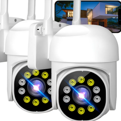 2 Camaras Ip Smart Wifi Infrarrojo Externo Y Interno Hd