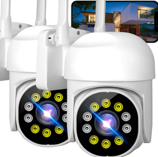 2 Camaras Ip Smart Wifi Infrarrojo Externo Y Interno Hd