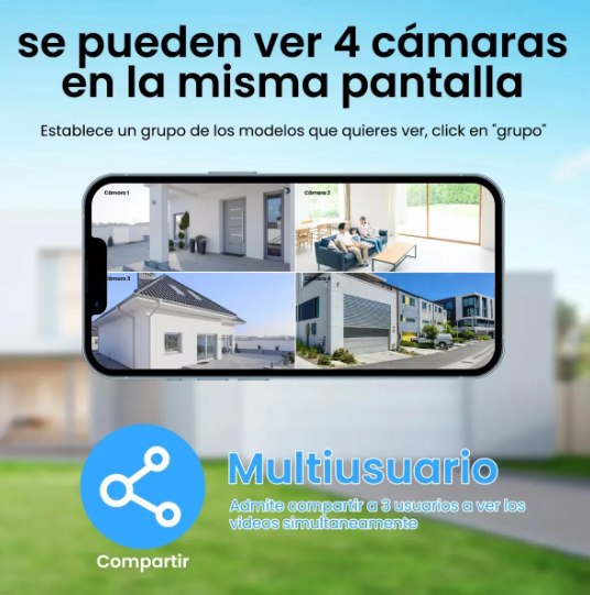 2 Camaras Ip Smart Wifi Infrarrojo Externo Y Interno Hd