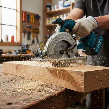 Sierra Circular Inalámbrica 98v Profesional + 2 Baterías