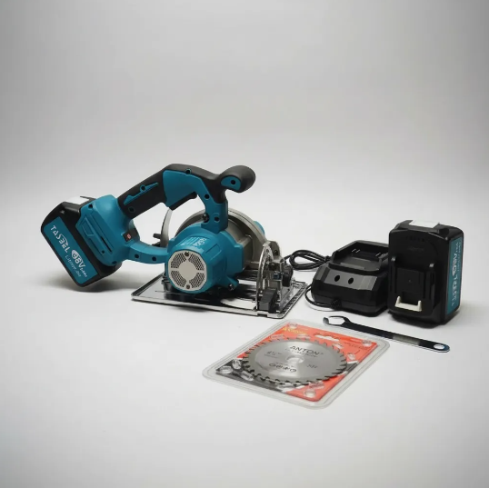 Sierra Circular Inalámbrica 98v Profesional + 2 Baterías