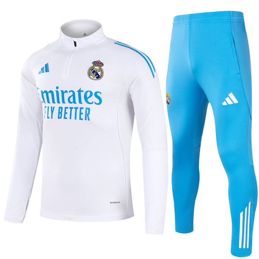Conjunto Blanco de entrenamiento 25-26 Real Madrid