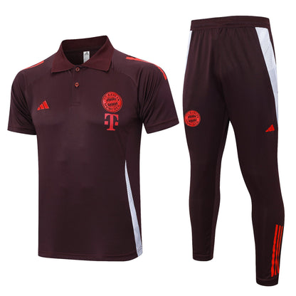 Conjunto de entrenamiento Polera Polo + Pantalon Bayern Munich 25-26