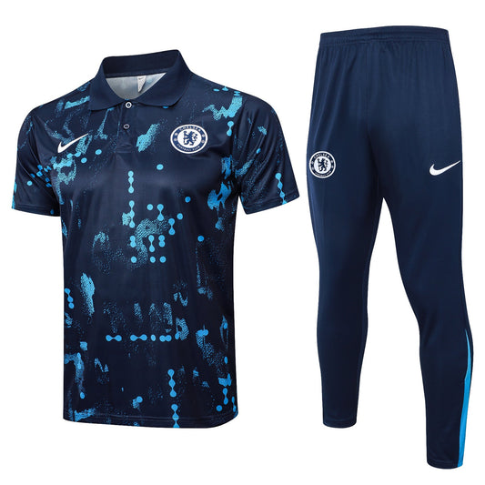 Conjunto de entrenamiento Polera Polo + Pantalón Chelsea 25-26