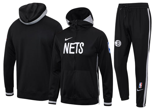 Conjunto de entrenamiento Poleron + Pantalon Brooklyn Nets 25-26