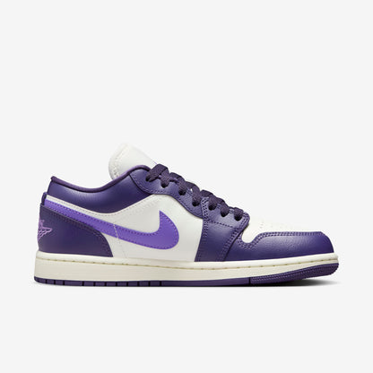 Air Jordan 1 Low White Purple