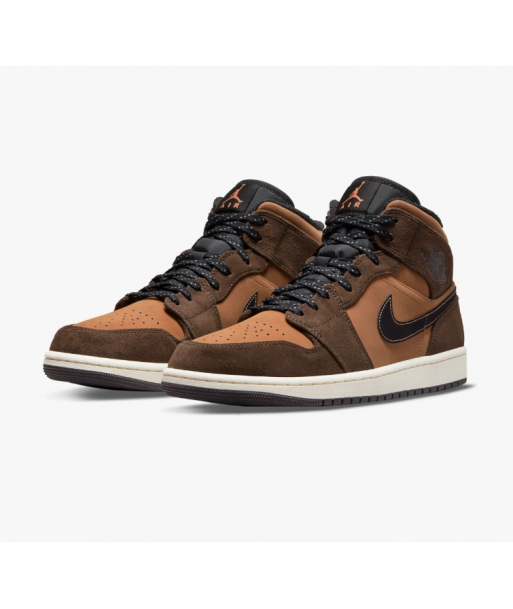 Jordan 1 Mid Dark Chocolate