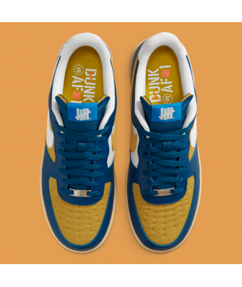 NIKE AIR FORCE 1 X UNDEFEATED BLUE